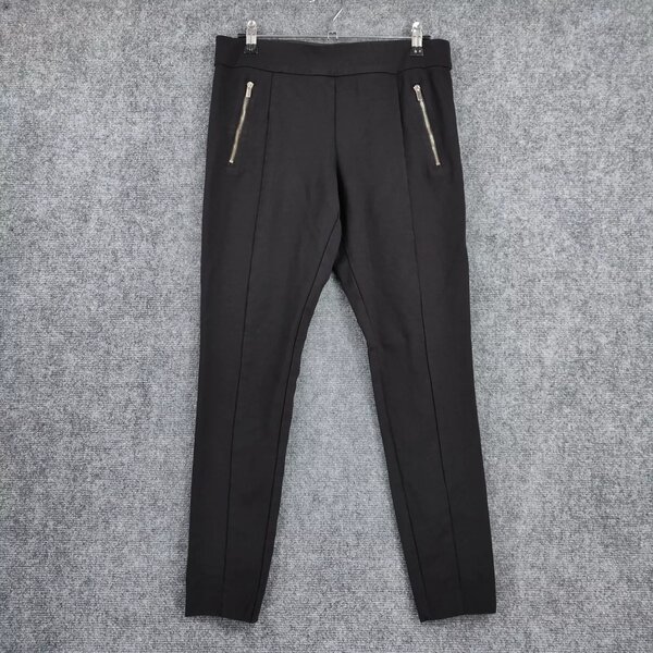 H &M Mid-Rise Skinny Front Seam Leggings(Thrift)