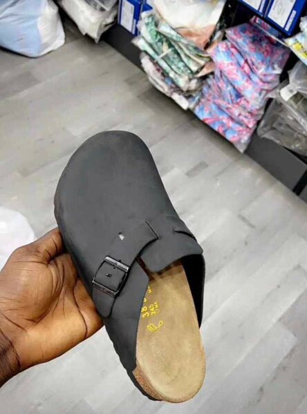 Half berk sandals