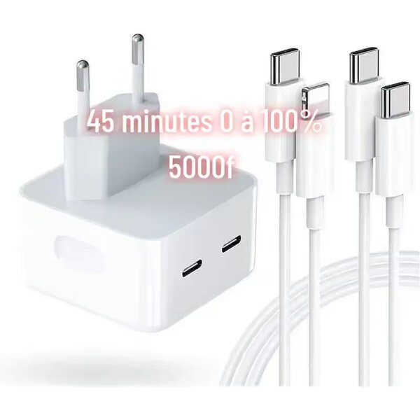 Chargeur Rapide USB-C 50W