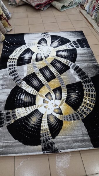 Abstract Patterned Rug
