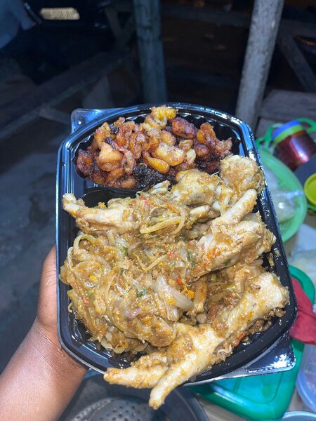 Plats de patte de poulet alloc