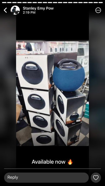 Portable speaker