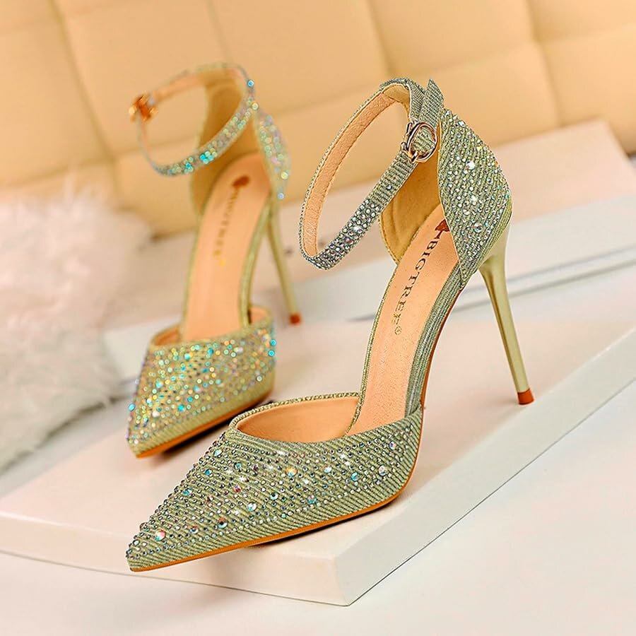 Escarpins brillants soirée