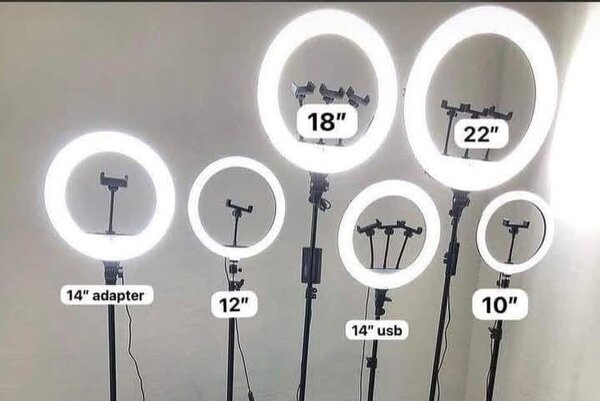 Anneau lumineux LED photo USB