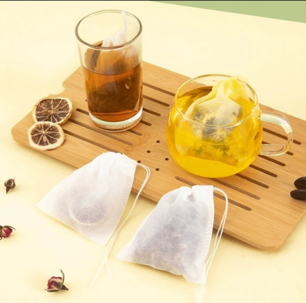 Tea bags empty
