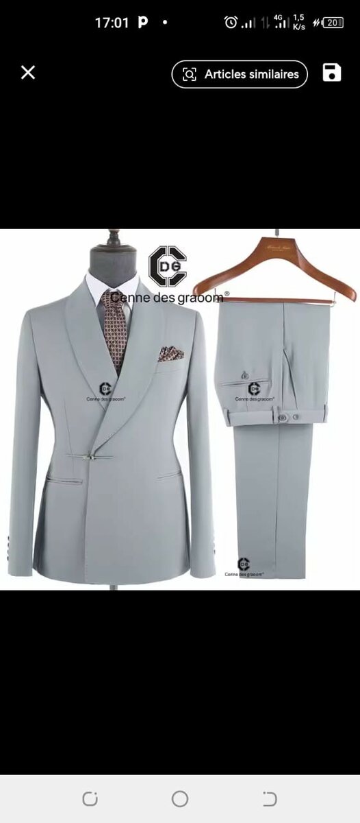 Costume croisé