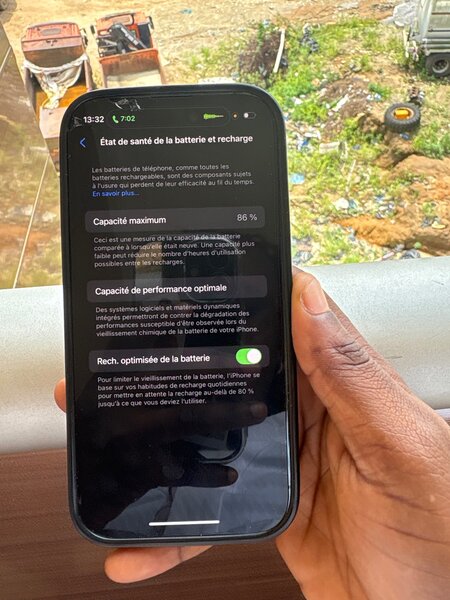 iPhone avec MagSafe