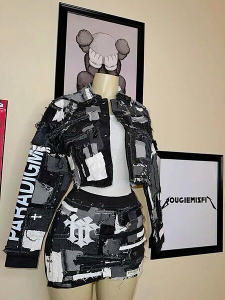 Top and down ladies wear
