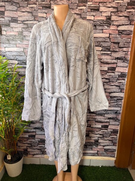 Peignoir doux en coton