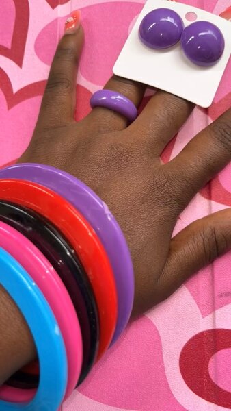 Bracelet tendance coloré femme