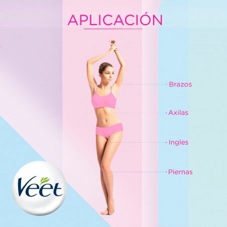 Veet Pure Crème Dépilatoire Peaux Normales 200ml