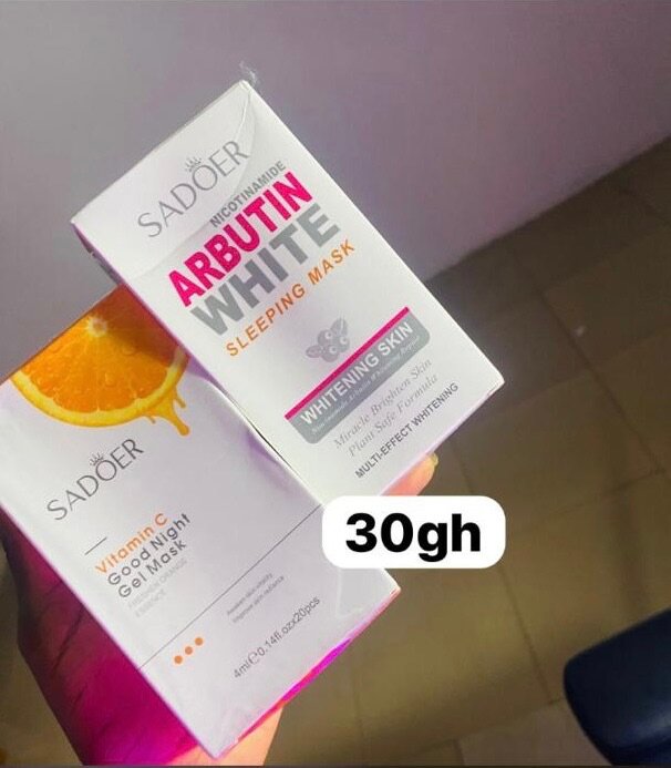 Sleeping mask(Arbutin and vitamin c)