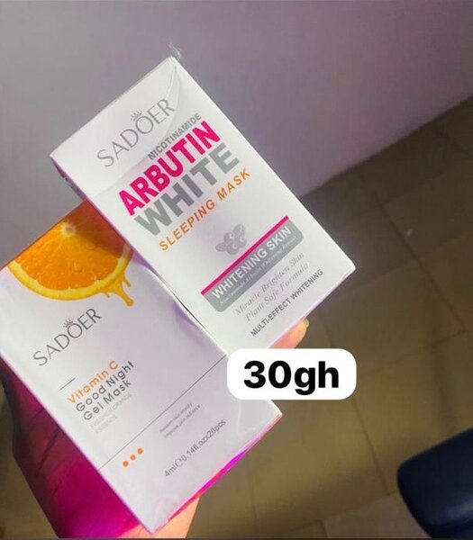Sleeping mask(Arbutin and vitamin c)