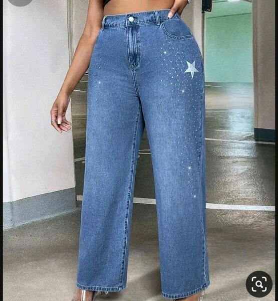 Ladies baggy jeans