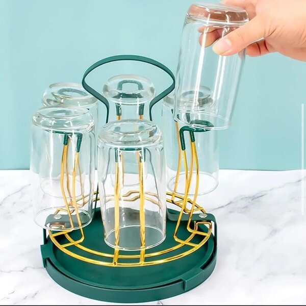 Drinking glass hanger