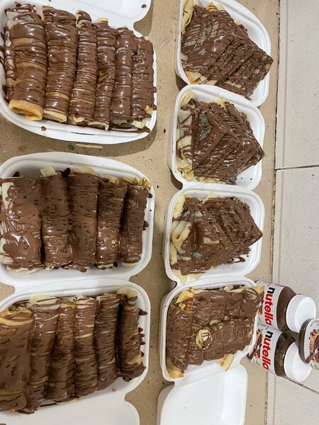 Crêpes nutella