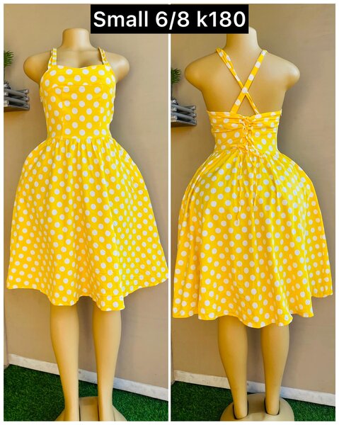 yellow dress