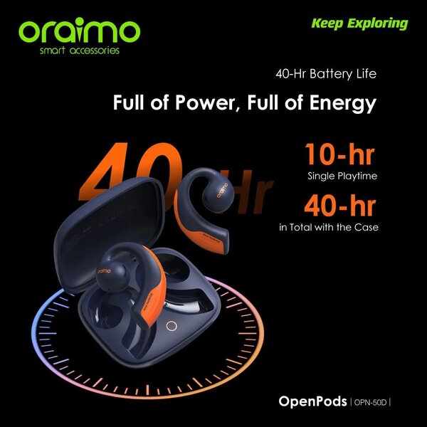 oraimo OpenPods Open-ear Wireless Earphones