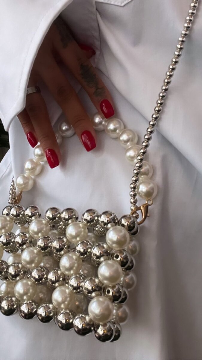 Beaded Hand bag