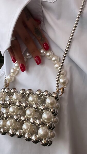 Beaded Hand bag