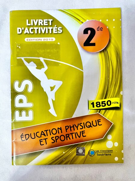 Livret EPS 2e Édition 2019