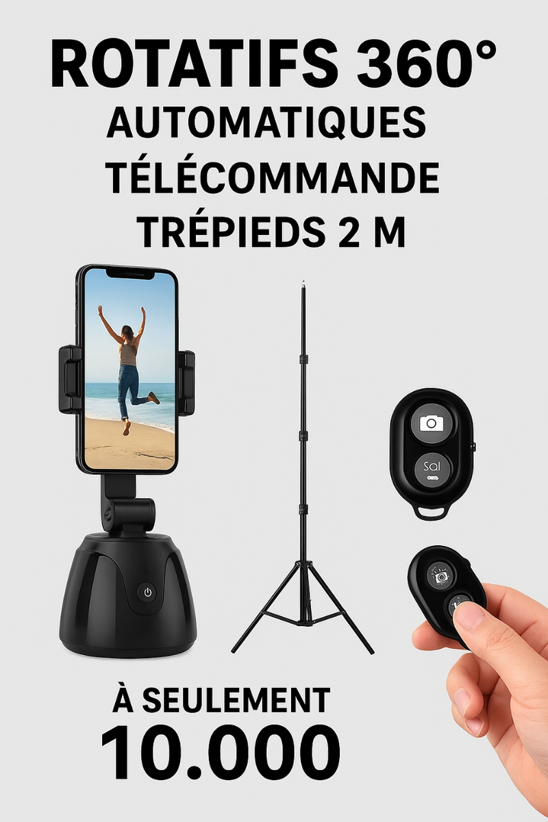 Support Smartphone Rotatif 360°