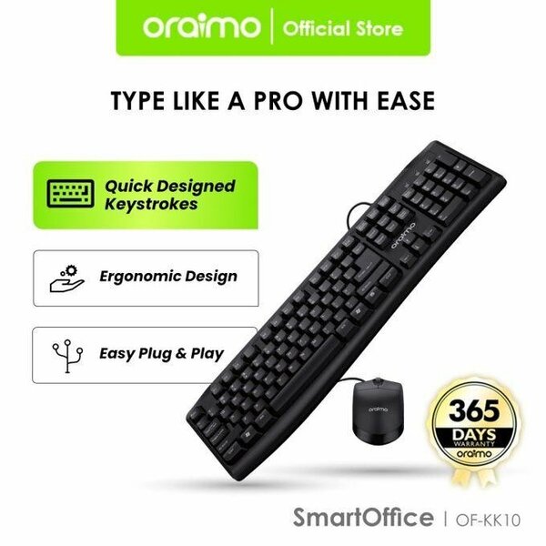 Clavier complet avec fil Oraimo
