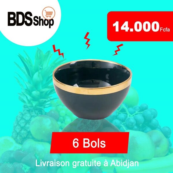 Lot de 6 bols