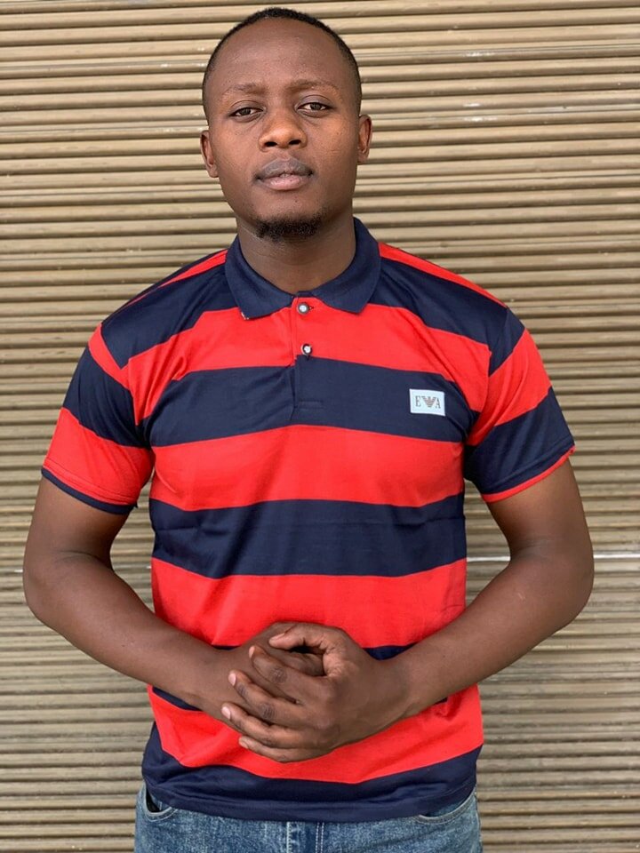 Men's polo shirt