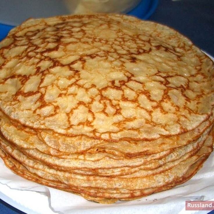 15 Crêpes nature