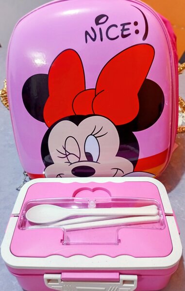 Sac à dos Minnie + bol repas