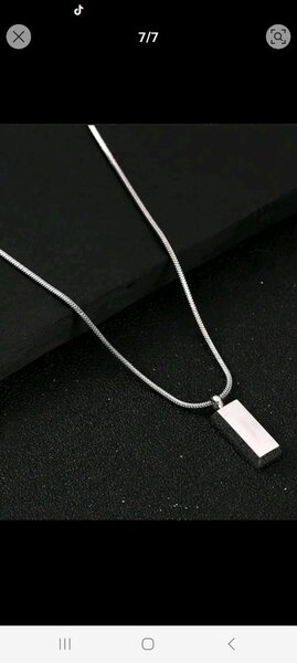 Collier homme