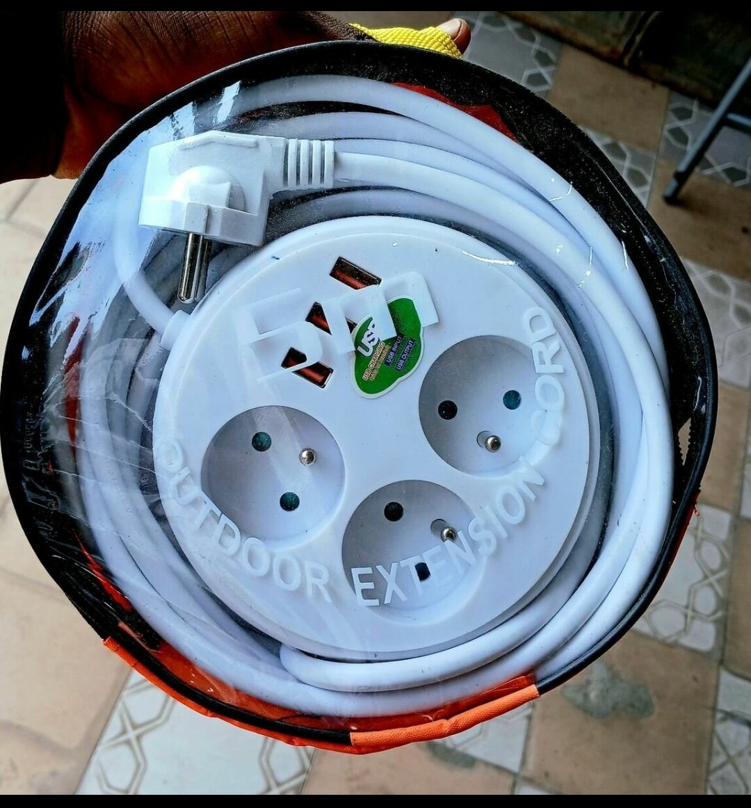 Rallonge 3 prises 3 USB