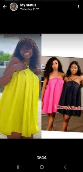 Ladies dress available