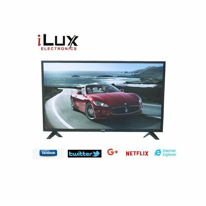 Ilux ILTV55S - Smart TV - 55" Full HD - Wifi - Noir - Garantie 6 Mois