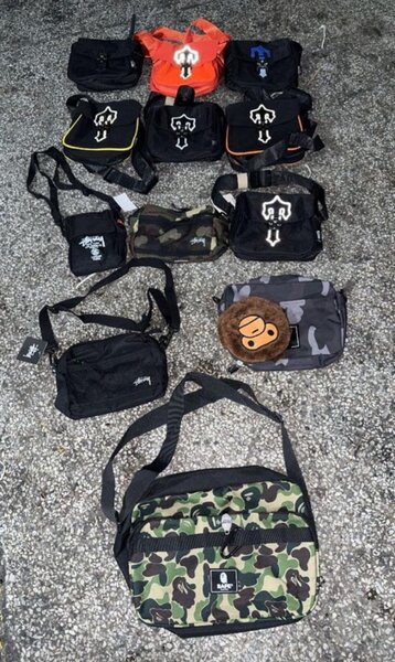 Bape , trapstar , stusy.