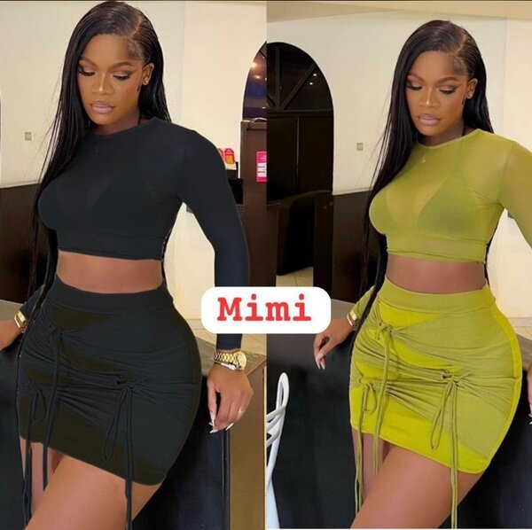 Skirt and top
