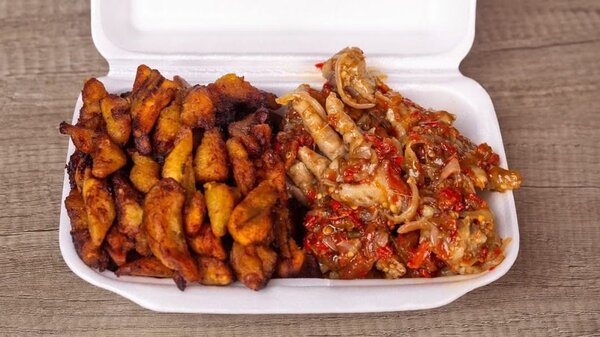Délice de plantains frits épicés