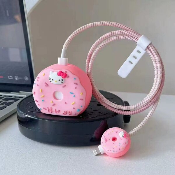 Protège chargeur Kitty donut