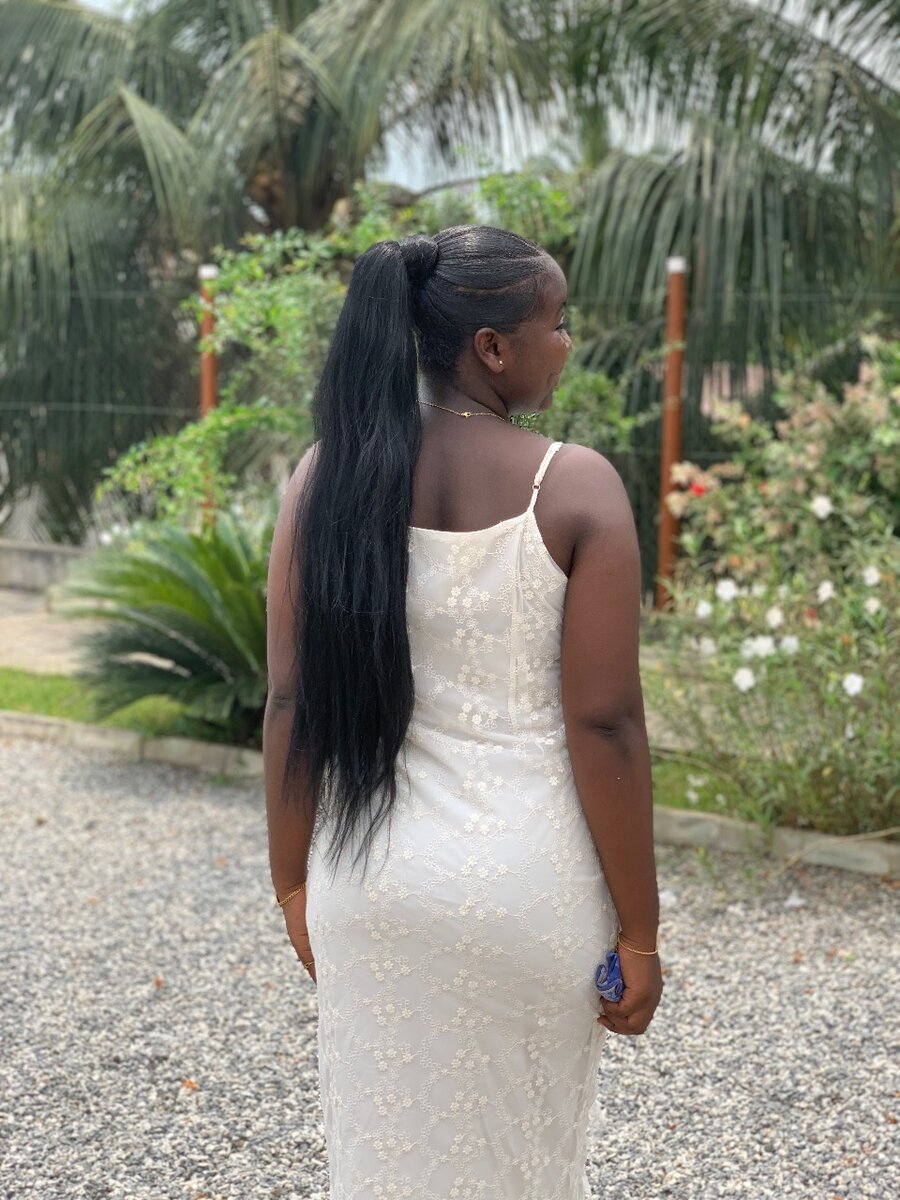 24 inches ponytail