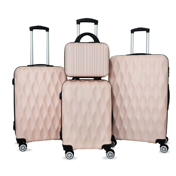 Valises rigides 4 pièces élégantes