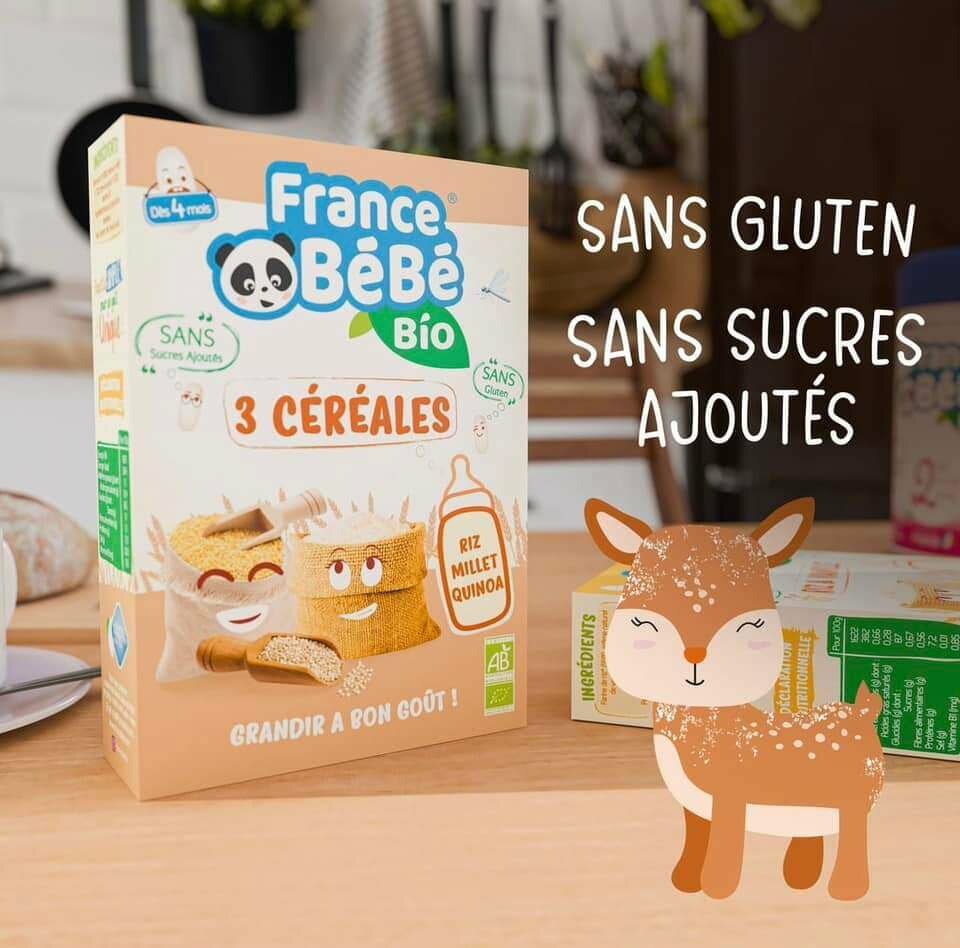 Céréales France bébé dès 4mois