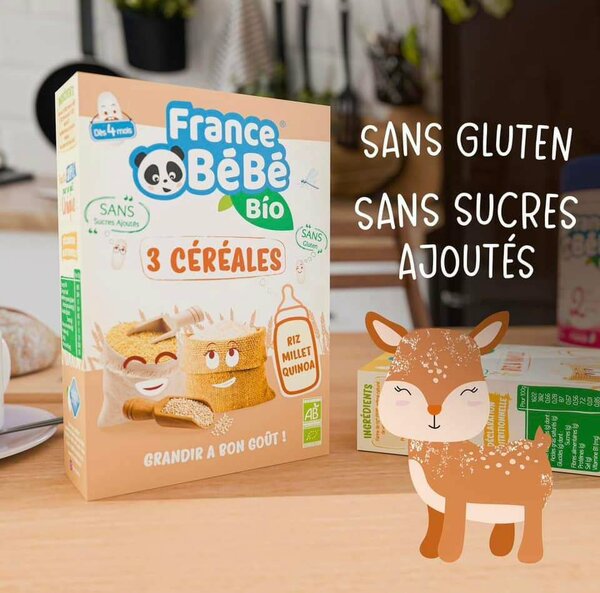 Céréales France bébé dès 4mois