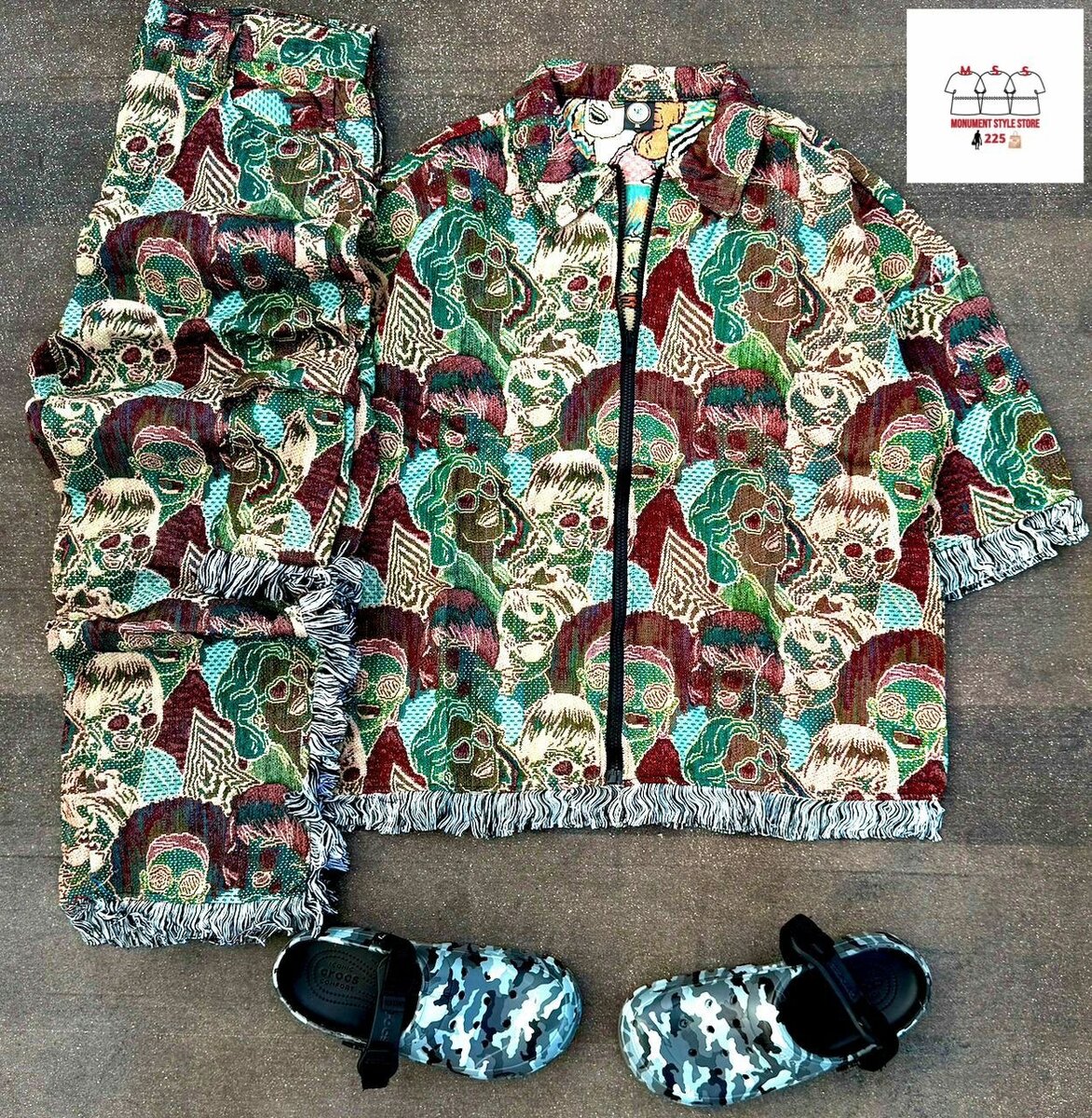 Pyjama en velours unique