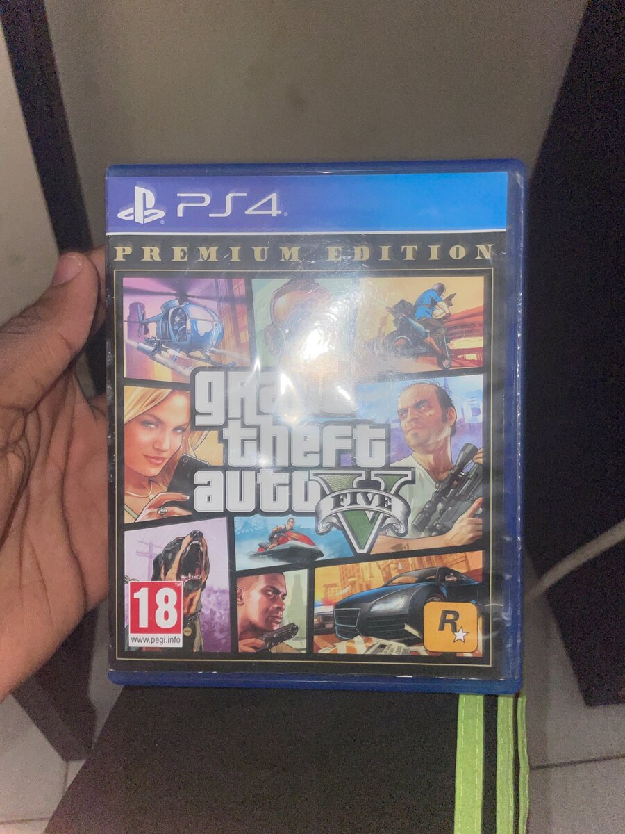 Cd de gta v ps4