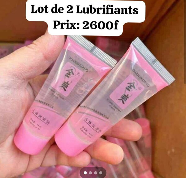 Lot de 2 lubrifiants