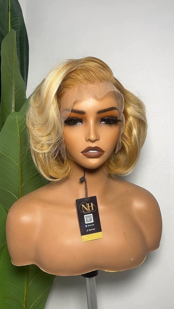 Human hair piano blonde T10