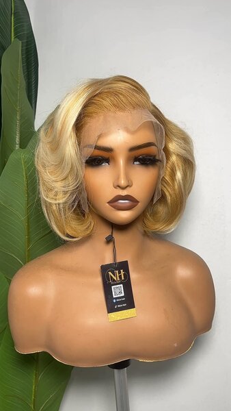 Human hair piano blonde T10