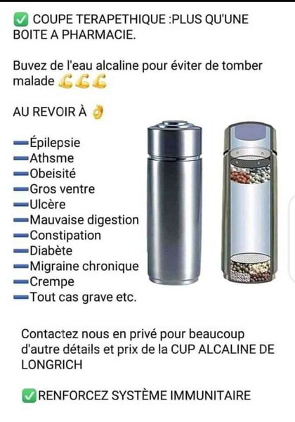 Gobelet alcalin