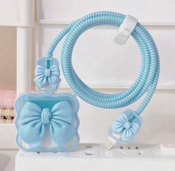 Câble de charge élégant avec nœud